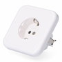 F-Line Base t/t empotrar tipo schuko 10/16 a 250 v, blanca (retractilado)