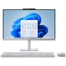 Lenovo A100 PC todo en uno con Windows 11, pantalla FHD de 24 pol, Intel N100, 8 GB RAM y 256 GB SSD