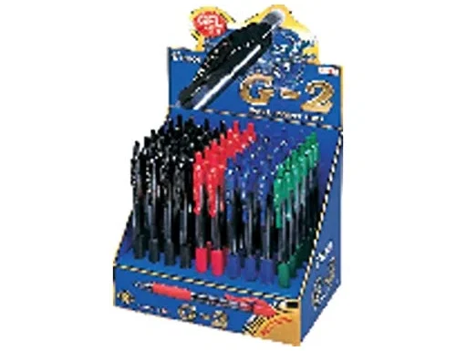 Pilot Expositor de 60 Bolígrafos G-2 de Tinta Gel, Colores Surtidos Pilot Expositor de 60 Bolígrafos G-2 de Tinta Gel, Colores Surtidos