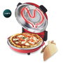 Cecotec Fun Pizza&Co Mamma Mia Vista Pizzagrill Rojo / Plata