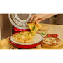 Cecotec Fun Pizza&Co Mamma Mia Vista Pizzagrill Rojo / Plata