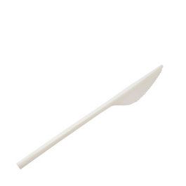 Duni Amazonica Cuchillo Desechable 19 cm, Paquete 500 Unidades, Material CPLA