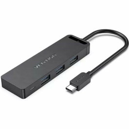 Vention Hub USB 3.0 5 en 1 TGTBB con 3xUSB, 1xUSB Tipo-C y 1xMicroUSB PD