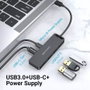 Vention TGTBB Hub USB-C 3xUSB 1xUSB-C 1xMicroUSB PD