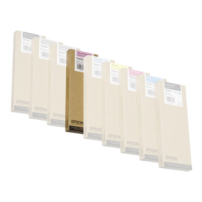 Epson Cartucho T606600 Magenta Claro Vivo 220 ml Original Epson Cartucho T606600 Magenta Claro Vivo 220 ml Original