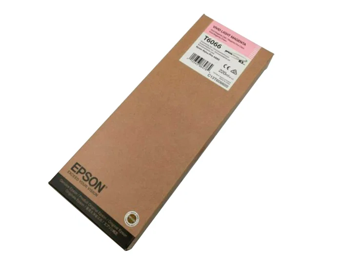 Epson Cartucho T606600 Magenta Claro Vivo 220 ml Original Epson Cartucho T606600 Magenta Claro Vivo 220 ml Original