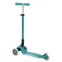 Patinete plegable de 3 ruedas - GLOBBER - PRIMO PLEGABLE PLUS LIGHTS - Azul agua - Ruedas luminosas - 2 a 9 años - 50 Kg