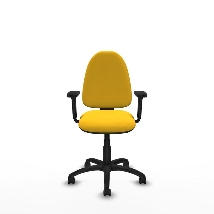 PIQUERAS Y CRESPO Silla de oficina Aýna con mecanismo Asincro Amarillo PIQUERAS Y CRESPO Silla de oficina Aýna con mecanismo Asincro Amarillo