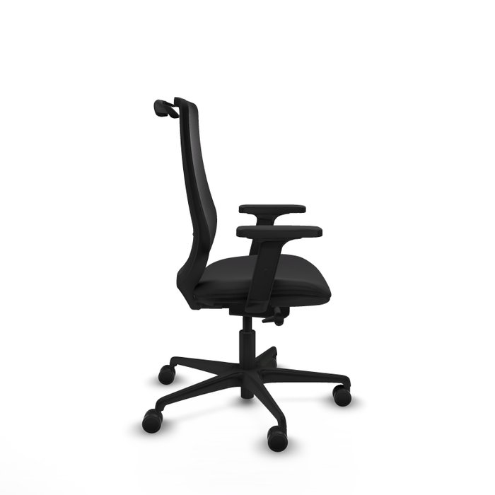 PIQUERAS Y CRESPO Silla de oficina Mardos con mecanismo Sincro/Traslack Negro PIQUERAS Y CRESPO Silla de oficina Mardos con mecanismo Sincro/Traslack Negro