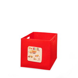 Aberto Design 6252 Organizador de Escritorio de Fieltro Rojo con Compartimentos Amplios para Oficina y Hogar