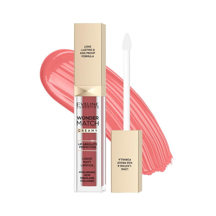 Eveline Wonder Match Creamy Liquid Matt Nº 08 Cashmere Rose 6,8ml Eveline Wonder Match Creamy Liquid Matt Nº 08 Cashmere Rose 6,8ml