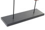DKD Home Decor Figura de Hierro Oriental Charm Negro y Terracota 39x9x43,5 cm