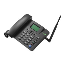 Doro Teléfono IP GSM 4100H Negro Terminal con conexión por cable con Botones y Pantalla LCD 128 x 64 Pixeles