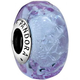 Abalorio Mujer Pandora WAVY LAVENDER MURANO GLASS