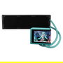 ASUS ROG RYUO IV 360 ARGB Hatsune Miku Edition - Sistema de Refrigeración Líquida Todo en Uno (AIO) para CPU, Negro/Turquesa