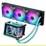 ASUS ROG RYUO IV 360 ARGB Hatsune Miku Edition - Sistema de Refrigeración Líquida Todo en Uno (AIO) para CPU, Negro/Turquesa