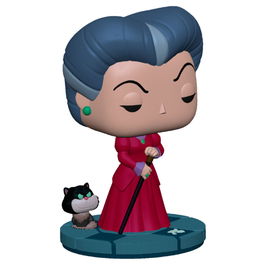 Funko Figura POP Disney Villains Lady Tremaine Vinilo 9cm Caja Regalo