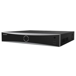 Hikvision Grabador de Red NVR 4K 16 Canales AcuSense 160Mbps MD 2.0 HDMI VGA 4HDD 1.5U para Gestión Avanzada de Ancho de Banda y Almacenamiento
