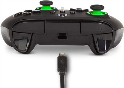 Power A Mando con Cable 1518818-02 para Xbox Series X/S Green Hint
