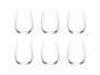 Hermia LV-GAI365F Juego de 6 Copas de Cristal Transparente 475 cc