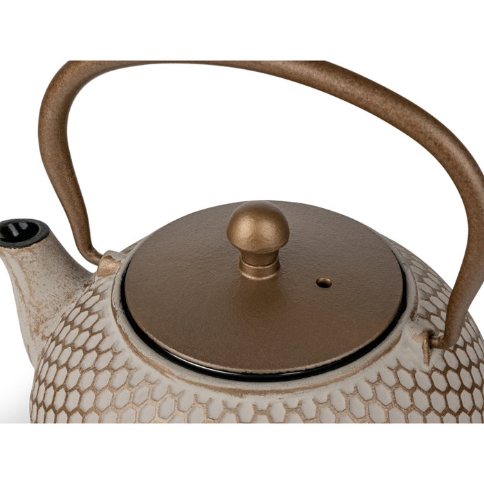 Bredemeijer Jiangxi Tetera de Hierro Fundido Beige con Filtro 0.7L Bredemeijer Jiangxi Tetera de Hierro Fundido Beige con Filtro 0.7L