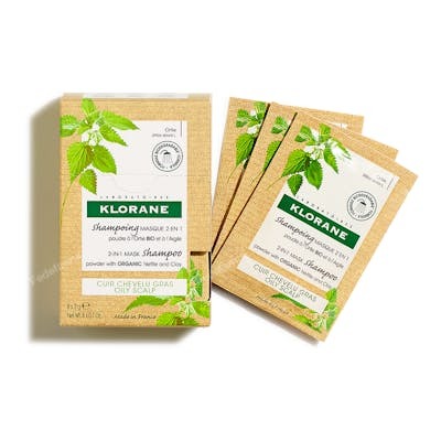 Klorane Champú Mascarilla 2en1 Ortiga x8 Klorane Champú Mascarilla 2en1 Ortiga x8