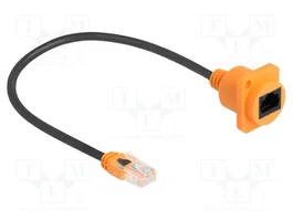 DeLOCK 90804 Prolongador Ethernet Cat 5e U/UTP 0,3 m