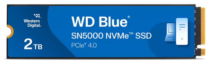 Western Digital WD Blue SN5000 2 TB M.2 NVMe PCIe 4.0