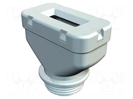 OBO BETTERMANN Sello aislante M25 con paso de rosca 1,5 para cable plano