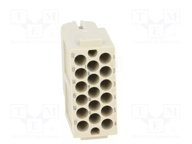 HARTING Módulo Hembra Han-Modular® 17 Pines