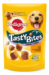 Pedigree Tasty Bites Chewy Cubes Aves 6x130g