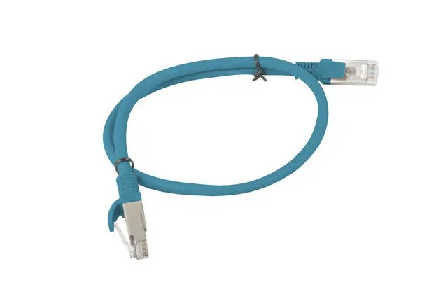 Lanberg Cable de Red Apantallado PCF5-10CC-0050-B, RJ45 a RJ45, FTP Cat 5e, 0.5m, Azul - 1 Pieza Lanberg Cable de Red Apantallado PCF5-10CC-0050-B, RJ45 a RJ45, FTP Cat 5e, 0.5m, Azul - 1 Pieza