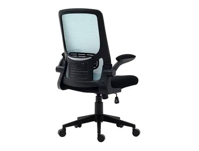 Q-connect Silla de Oficina Alba Malla Base Metálica Ruedas Premium Negro Azul Altura Máx 1110 mm Ancho 610 mm Profundidad 580 mm