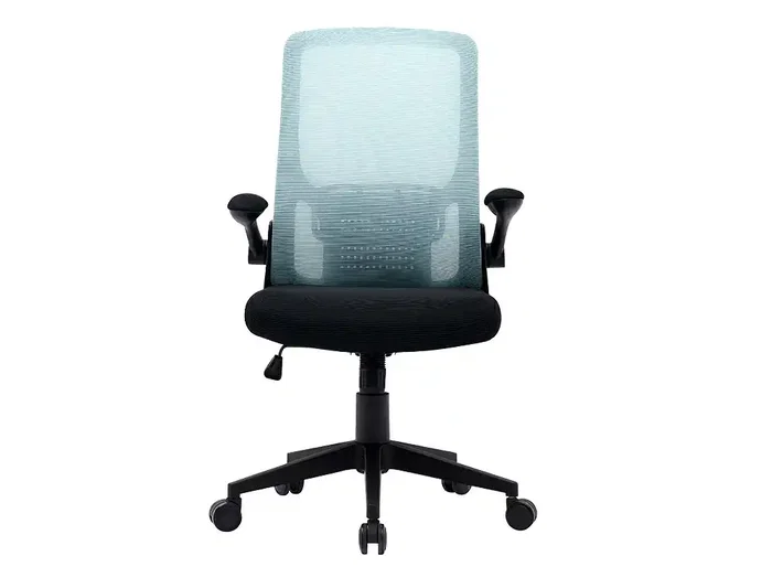 Q-connect Silla de Oficina Alba Malla Base Metálica Ruedas Premium Negro Azul Altura Máx 1110 mm Ancho 610 mm Profundidad 580 mm