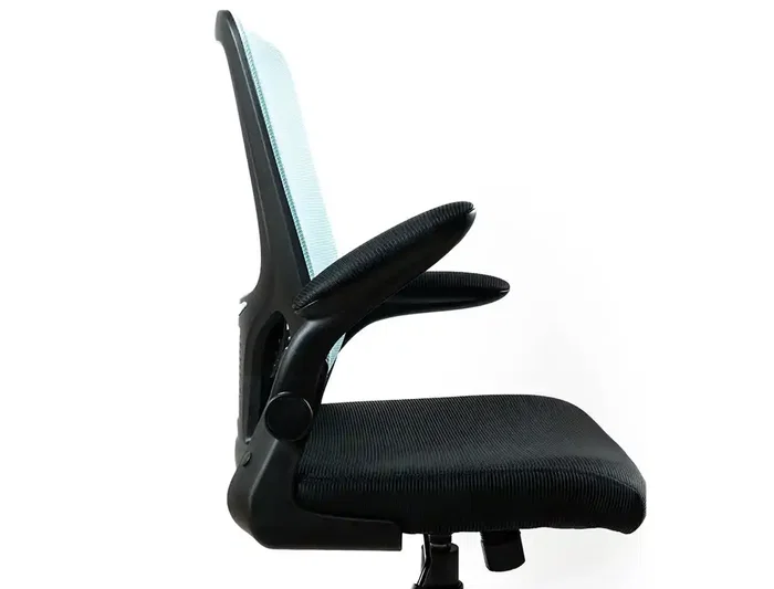 Q-connect Silla de Oficina Alba Malla Base Metálica Ruedas Premium Negro Azul Altura Máx 1110 mm Ancho 610 mm Profundidad 580 mm