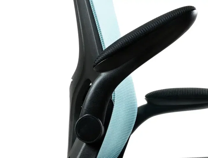 Q-connect Silla de Oficina Alba Malla Base Metálica Ruedas Premium Negro Azul Altura Máx 1110 mm Ancho 610 mm Profundidad 580 mm