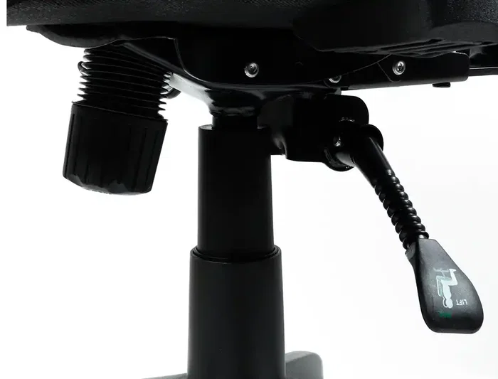 Q-connect Silla de Oficina Alba Malla Base Metálica Ruedas Premium Negro Azul Altura Máx 1110 mm Ancho 610 mm Profundidad 580 mm