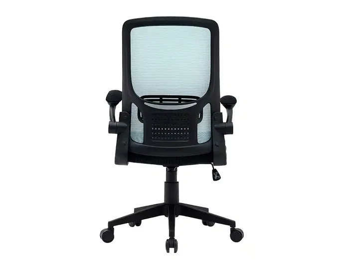 Q-connect Silla de Oficina Alba Malla Base Metálica Ruedas Premium Negro Azul Altura Máx 1110 mm Ancho 610 mm Profundidad 580 mm