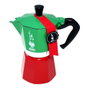 Bialetti Moka Express Italia Tricolore 6 tazas