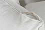 DKD Home Decor Sofá de Lino Beige con 7 Cojines 260x110x86 cm