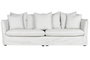 DKD Home Decor Sofá de Lino Beige con 7 Cojines 260x110x86 cm