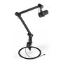 Endorfy Solum Studio Micrófono Condensador para PC USB con Jack 3.5 mm, 24-bit 96 kHz, Negro, Incluye Paravientos y Soporte