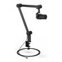 Endorfy Solum Studio Micrófono Condensador para PC USB con Jack 3.5 mm, 24-bit 96 kHz, Negro, Incluye Paravientos y Soporte