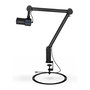 Endorfy Solum Studio Micrófono Condensador para PC USB con Jack 3.5 mm, 24-bit 96 kHz, Negro, Incluye Paravientos y Soporte