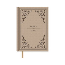 Agenda Anual (2026) Dohe Victorian Cosida Tapa Extra 140X200 D/P Beige