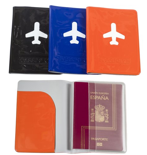 Iberplas Funda de Pasaporte con Bolsa Interior Charol Iberplas Funda de Pasaporte con Bolsa Interior Charol