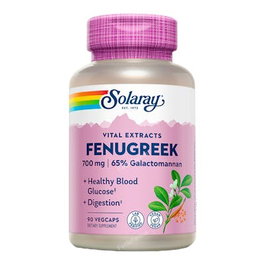 SOLARAY Fenogreco 350Mg 90 Cápsulas Veganas