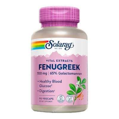 SOLARAY Fenogreco 350Mg 90 Cápsulas Veganas SOLARAY Fenogreco 350Mg 90 Cápsulas Veganas