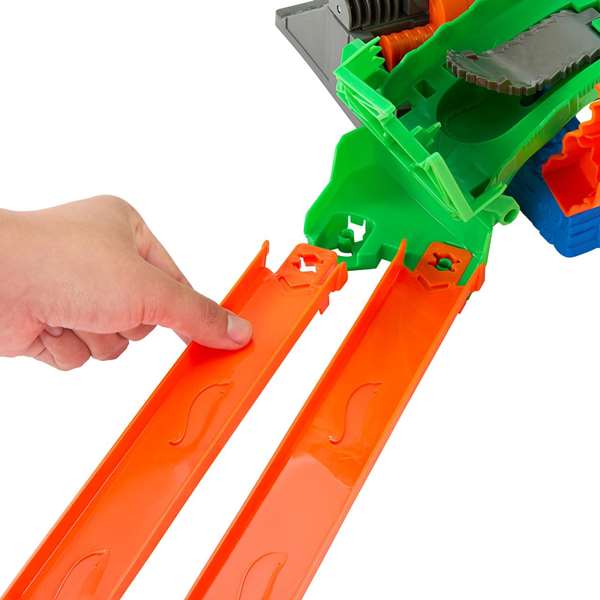 Mattel Hot Wheels Monster Trucks Pista Sharks vs Dinos Dragon Destruction Incluye 2 Coches 53,34x60x35,56 cm Mattel Hot Wheels Monster Trucks Pista Sharks vs Dinos Dragon Destruction Incluye 2 Coches 53,34x60x35,56 cm