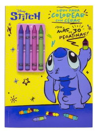 DISNEY LIBROS, Stitch. Libro para colorear con ceras